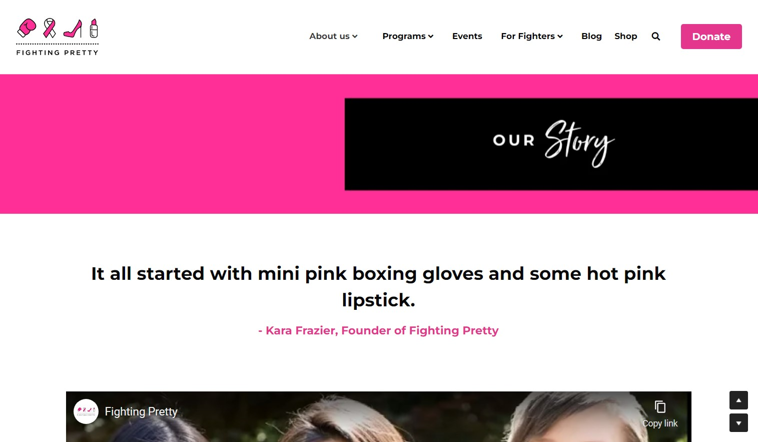 Fighting Pretty Story Fighting Pretty Story